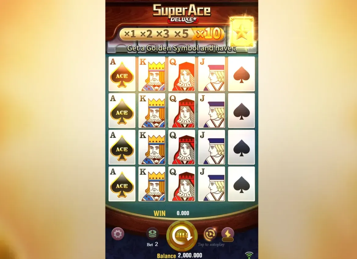 Installation Complete APK installation complete for Super Ace Deluxe demo on mobile